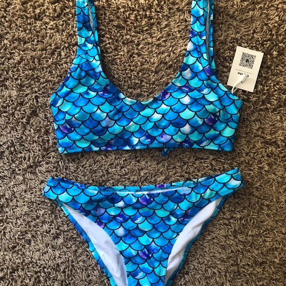 cupshe mermaid swimsuit